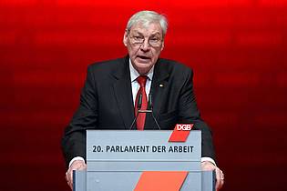 picture alliance / dpa | Ex-DGB-Chef Michael Sommer ist tot. (Archivbild)