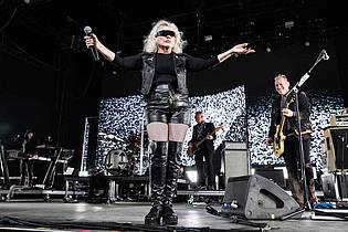 Amy Harris/Invision/dpa | Debbie Harry bei einem Auftritt 2023.