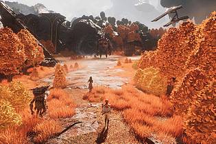 Sandfall/Kepler Interactive/dpa-tmn | Wunderschöne Landschaften zeichnen  «Clair Obscur: Expedition 33» aus.