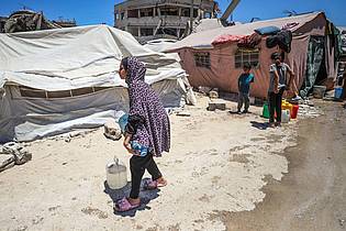 Mahmoud Zaki/XinHua/dpa | Der Krieg und das Leiden im Gazastreifen geht vorerst weiter. 