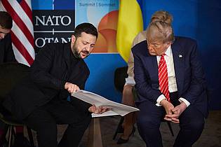 Ukraine Presidency/Planet Pix via ZUMA Press Wire/dpa | Selenskyj und Trump telefonierten miteinander. (Archivbild)