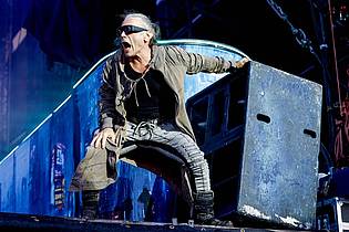 Axel Heimken/dpa | Iron-Maiden-Sänger Bruce Dickinson hat viele Verbindungen nach Deutschland.