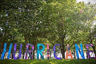 Moritz Frankenberg/dpa | Das  Hurricane-Festival ist nach Bilanz vom Sonntagnachmittag friedlich verlaufen. 