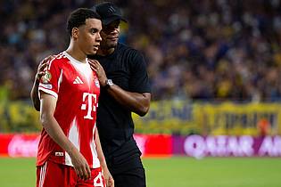 Sven Hoppe/dpa | Bislang setzte Trainer Vincent Kompany Bayern-Star Jamal Musiala nur als Einwechselspieler.