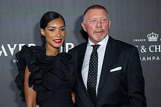 Christophe Gateau/dpa | Boris Becker und seine Frau Lilian de Carvalho Monteiro bei einem öffentlichen Termin