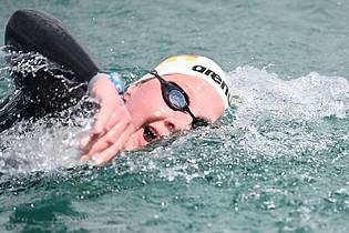 Alfredo Falcone/Zuma Press/dpa | Lea Boy wollte eigentlich heute Morgen um eine WM-Medaille schwimmen.