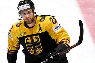 Monika Skolimowska/dpa-Zentralbild/dpa | Bei Olympia wieder im deutschen Trikot? - Eishockey-Star Leon Draisaitl