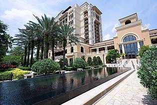 Sven Hoppe/dpa | Ein Basiscamp als Wohlfühloase ist wertvoll: Der FC Bayern hatte so ein Teamhotel in Orlando, quasi mitten in Disneyland.