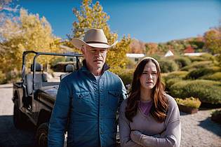 -/Kinostar/dpa | Neil McDonough (l) als Ian Ross und Susan Misner als Evie McNulty in einer Filmszene.