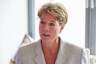 Georg Wendt/dpa | Christina Block ist eine der Hauptangeklagten im Prozess um Kindesentführung. (Archivbild)