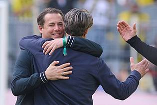 Bernd Thissen/dpa | BVB-Sportchef Lars Ricken ist zufrieden mit dem Auftreten in den USA.