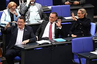 Bernd von Jutrczenka/dpa | Die AfD ist offen für Gespräche mit dem BSW - und umgekehrt.