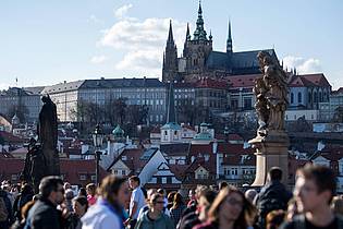 Monika Skolimowska/dpa/dpa-tmn | Große Teile Prags und mehrere Regionen Tschechiens waren am Freitag zeitweise ohne Strom.