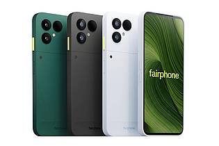 Fairphone/dpa-tmn | Eine Neuerung beim neuen Fairphone ist der zitronengelbe Schalter «Moments», der den Digital-Detox-Modus aktiviert.