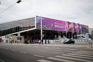 picture alliance / dpa | Wien war bereits Gastgeber für den ESC 2015. (Archivbild)