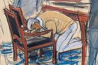 Elizabeth Williams/AP/dpa | Die Gerichtszeichnung zeigt die Reaktion des US-Rappers Sean «Diddy» Combs am 2.7., nachdem er vor dem Bundesgericht in Manhattan wegen Prostitutionsdelikten verurteilt, aber von den Vorwürfen des Sexhandels und der Erpressung 