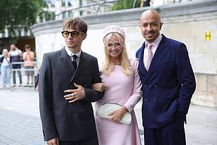 Toby Shepheard/PA Wire/dpa | Auch Ex-Bandkollegin Emma Bunton ist unter den Gästen.