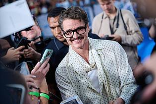 Annette Riedl/dpa | Pedro Pascal spielt eine der Hauptrollen im neuen Marvel-Film. 