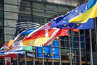 Thomas Banneyer/dpa | Die frühere Rechtsaußen-Fraktion ID im Europäischen Parlament soll rund 4,3 Millionen Euro aus EU-Geldern missbräuchlich verwendet haben (Archivbild).
